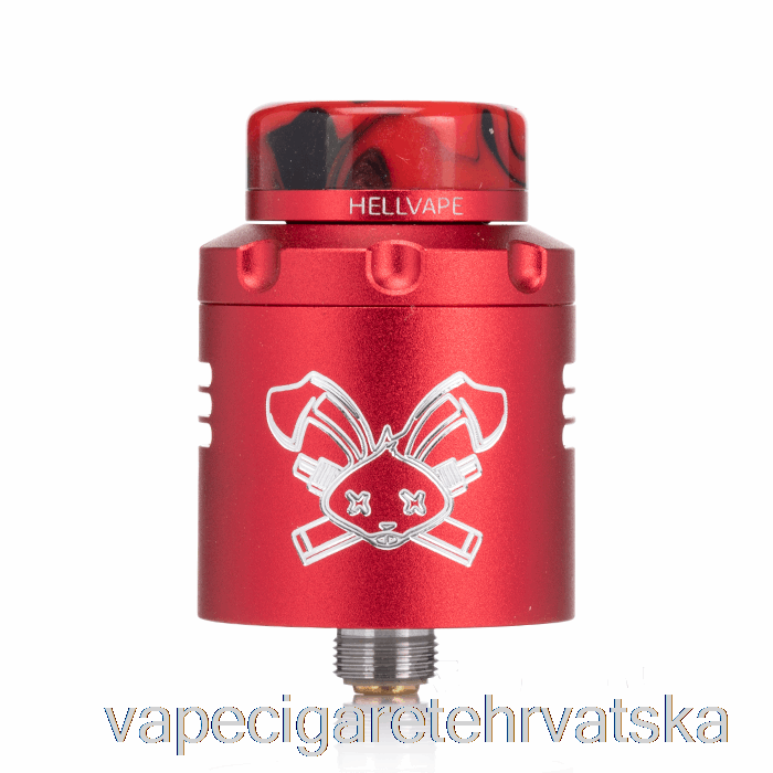 Vape Cigareta Hellvape Dead Rabbit V3 24mm Rda Crvena